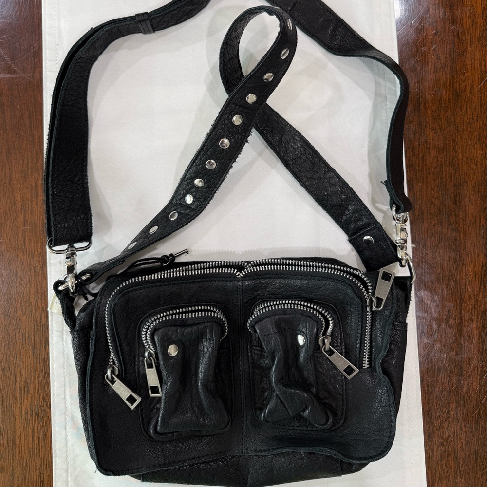 Stylish Black Leather Bag